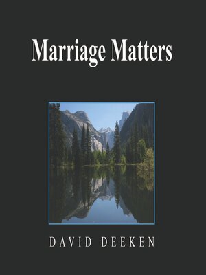 cover image of Marriage Matters